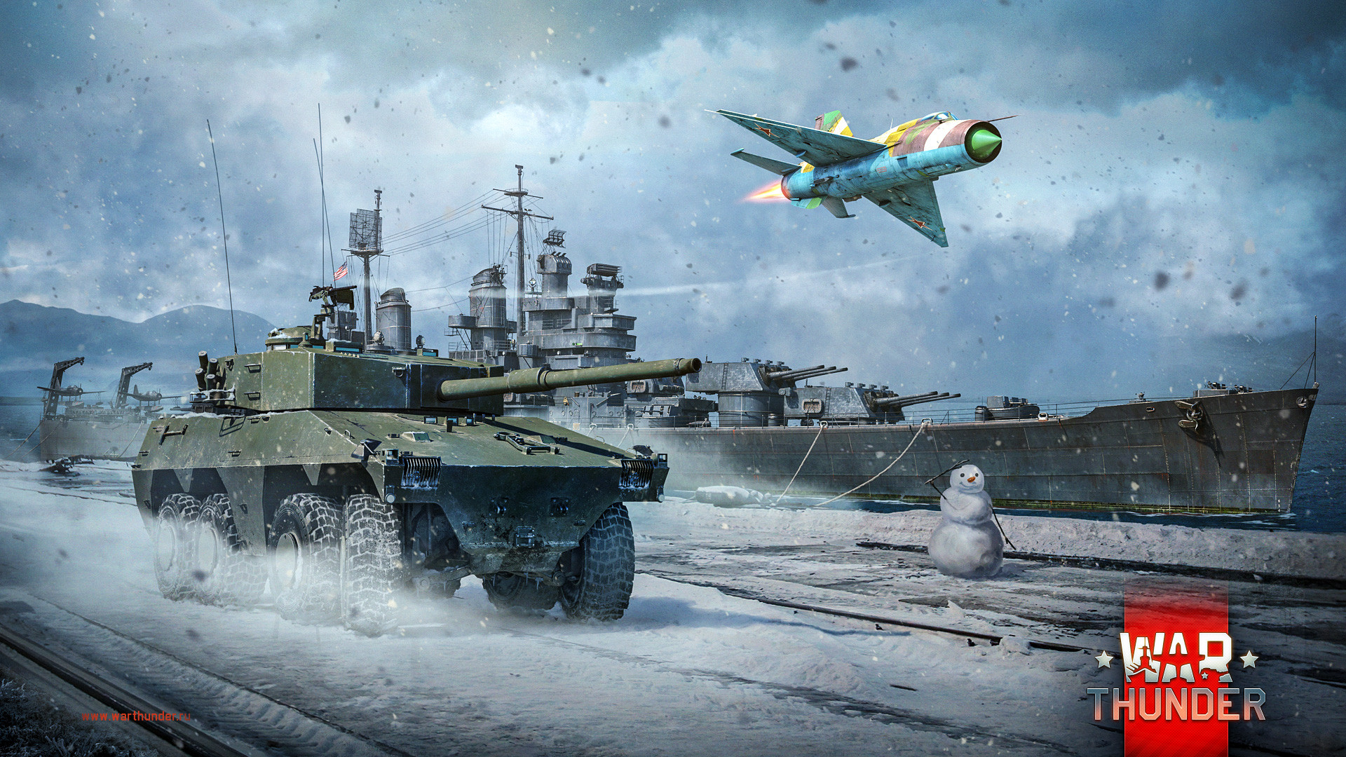 Во время операции «З.И.М.А.» в War Thunder можно получить новую технику - изображение обложка