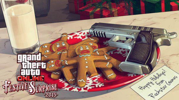 Новогодние поздравления от Rockstar Games и других студий - изображение обложка