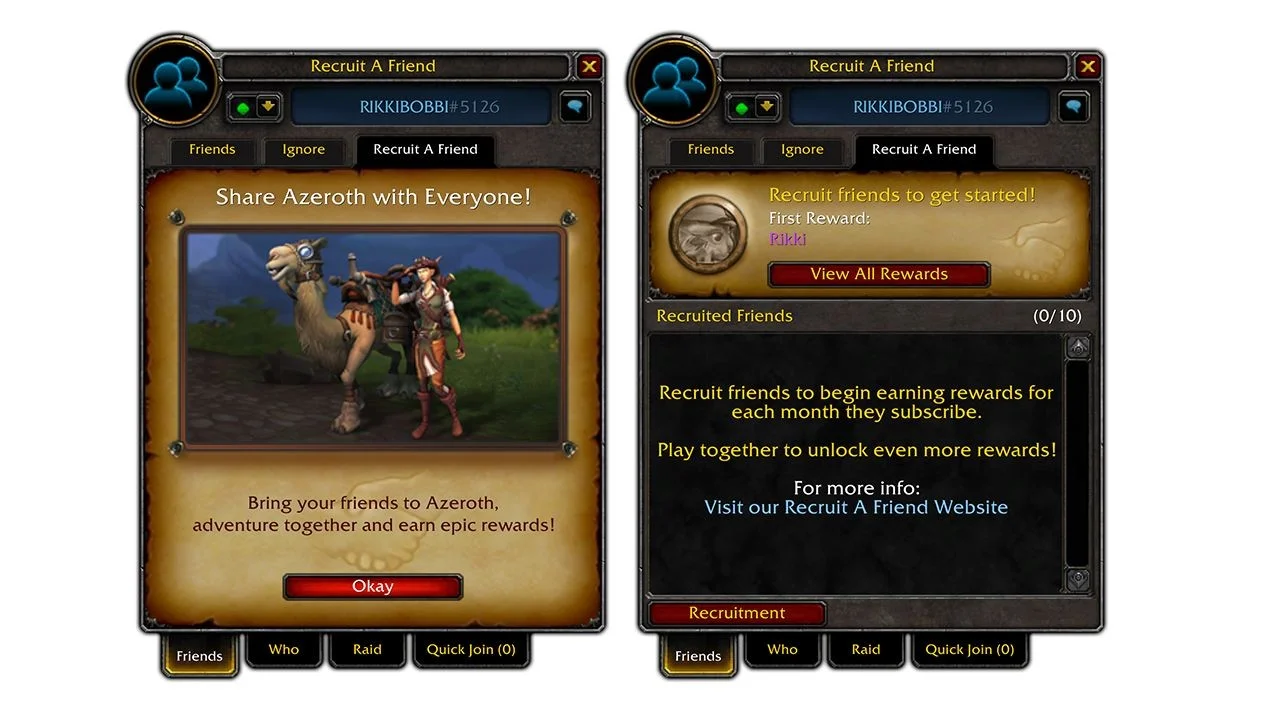 В World of Warcraft заработала обновлённая программа «Пригласи друга» - фото 1