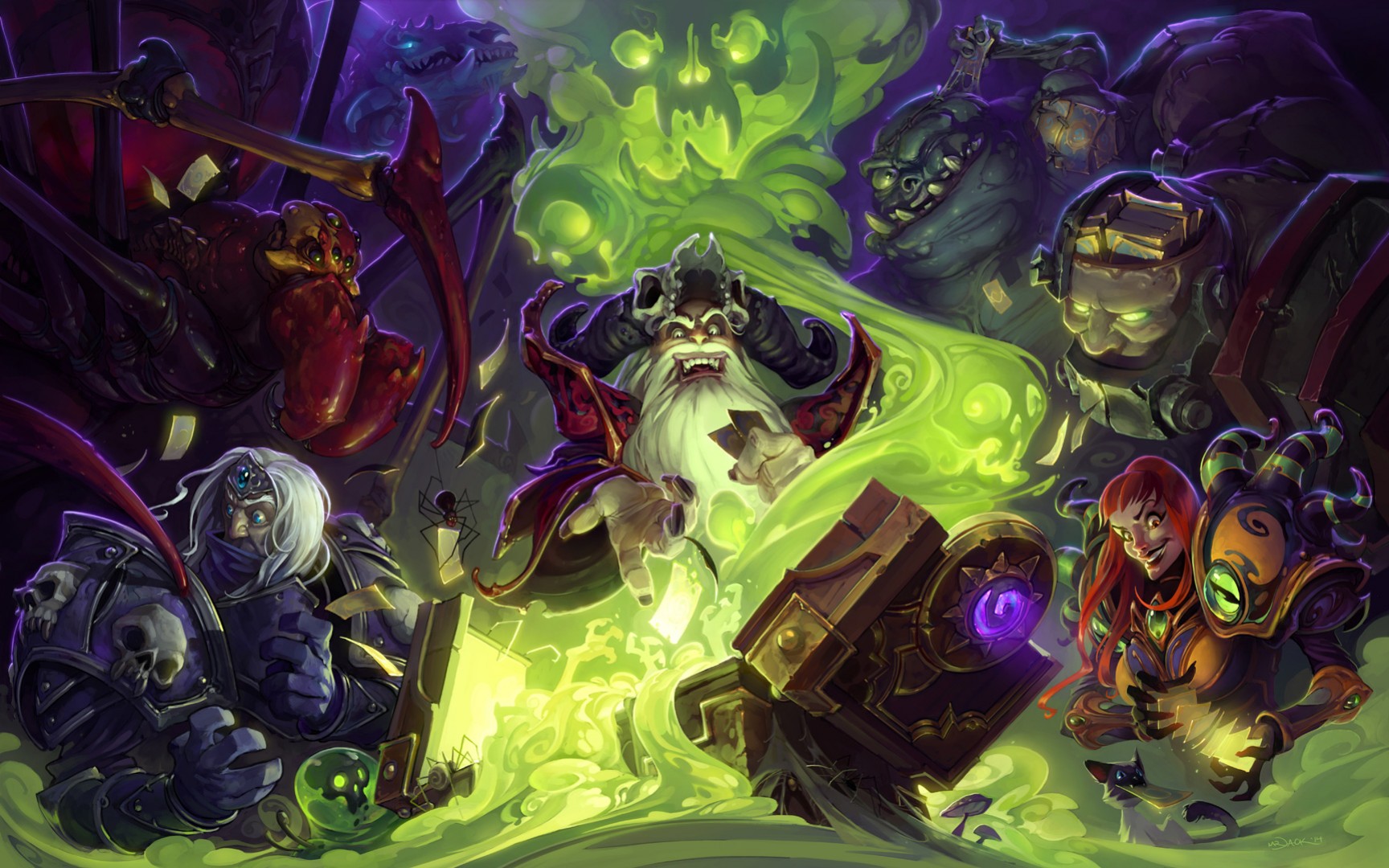 Большое дополнение для Hearthstone выйдет 23 июля - изображение обложка