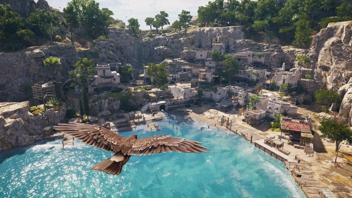 В Assassin's Creed Odyssey появится режим без отметок на карте и компасе - фото 1