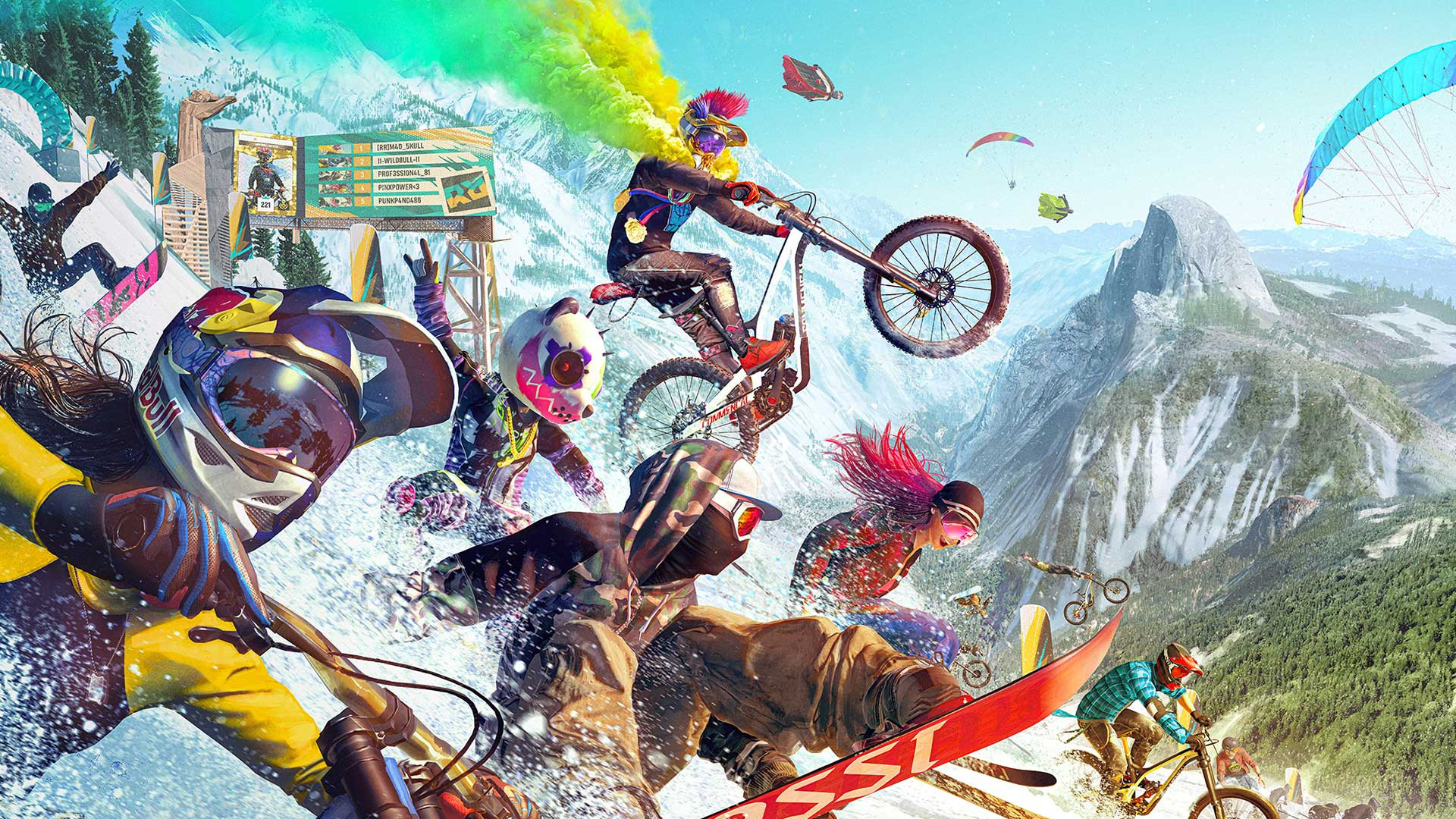 Riders Republic доступна бесплатно на PC в течение суток - изображение обложка
