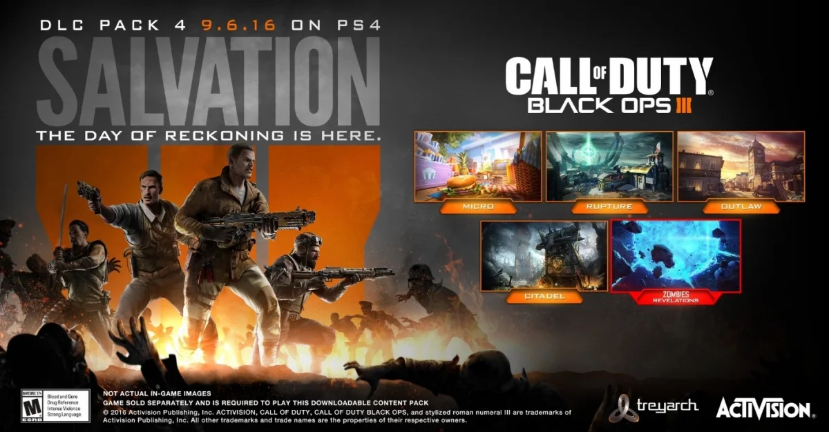 Авторы Call of Duty: Black Ops 3 представили четвертое дополнение - фото 1