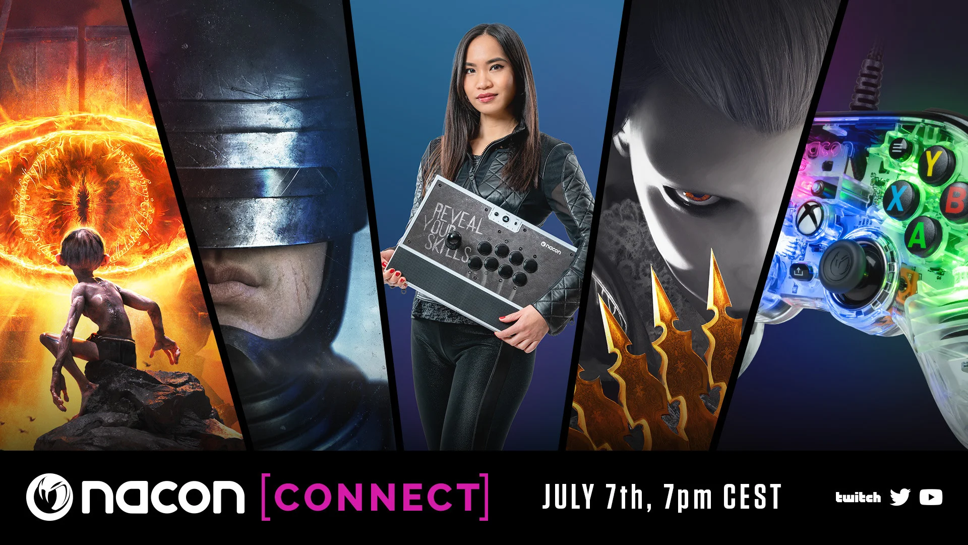 Nacon Connect пройдёт 7 июля — покажут Steelrising, Gollum и игру про Робокопа - фото 1