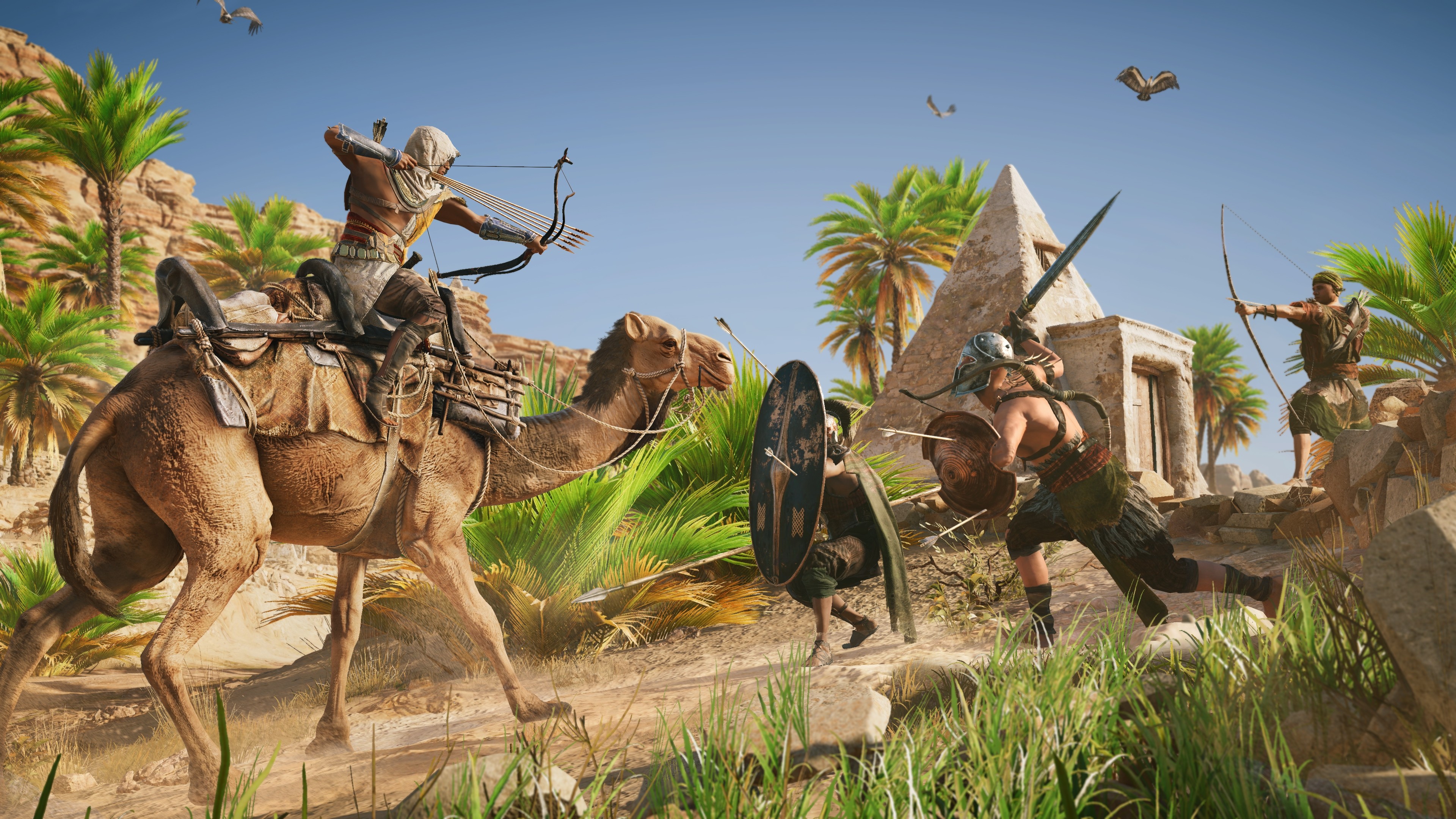 На gamescom 2017 показали кинематографический трейлер Assassin’s Creed: Origins - изображение обложка
