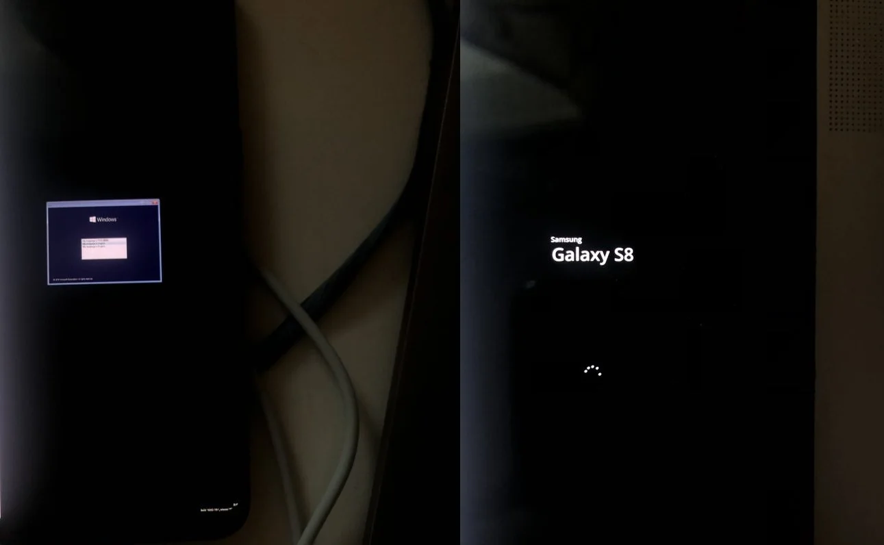 Энтузиасты установили Windows 10 для ARM на Samsung Galaxy S8 - фото 1