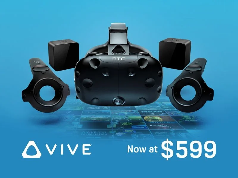 Шлем виртуальной реальности HTC Vive подешевел на 200 долларов - фото 1