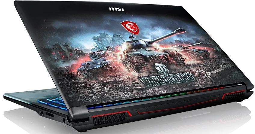 MSI и Wargaming представили ноутбук в стиле World of Tanks - фото 1