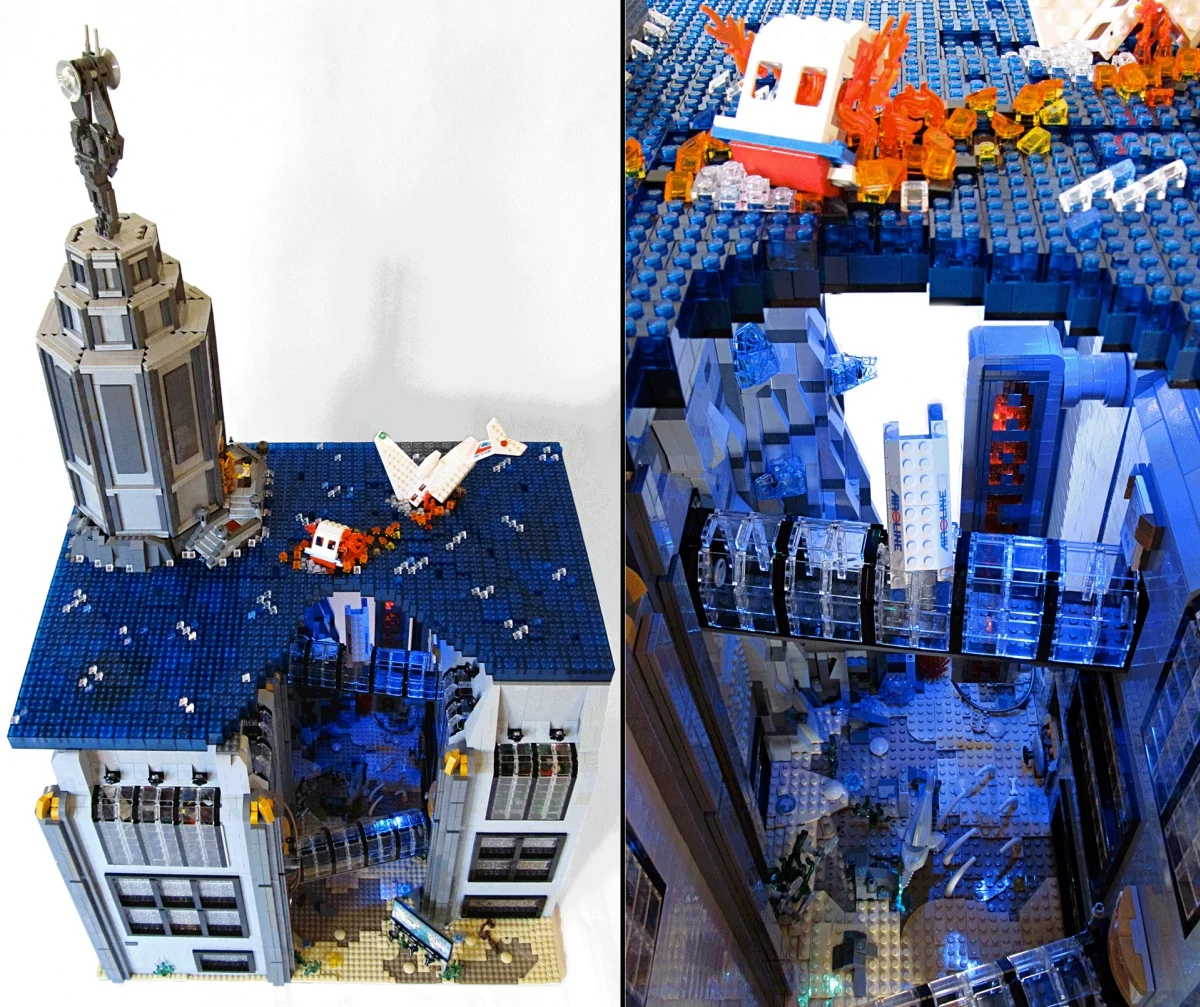 Американец воссоздал локации из BioShock с помощью LEGO - фото 1