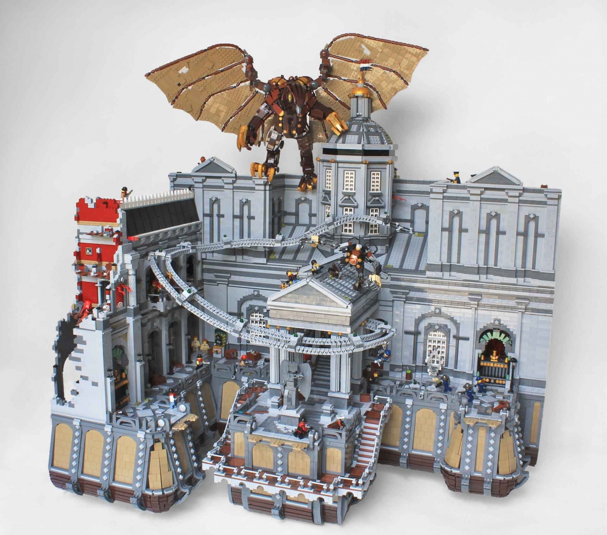Американец воссоздал локации из BioShock с помощью LEGO - изображение 2 Американец воссоздал локации из BioShock с помощью LEGO - фото 2