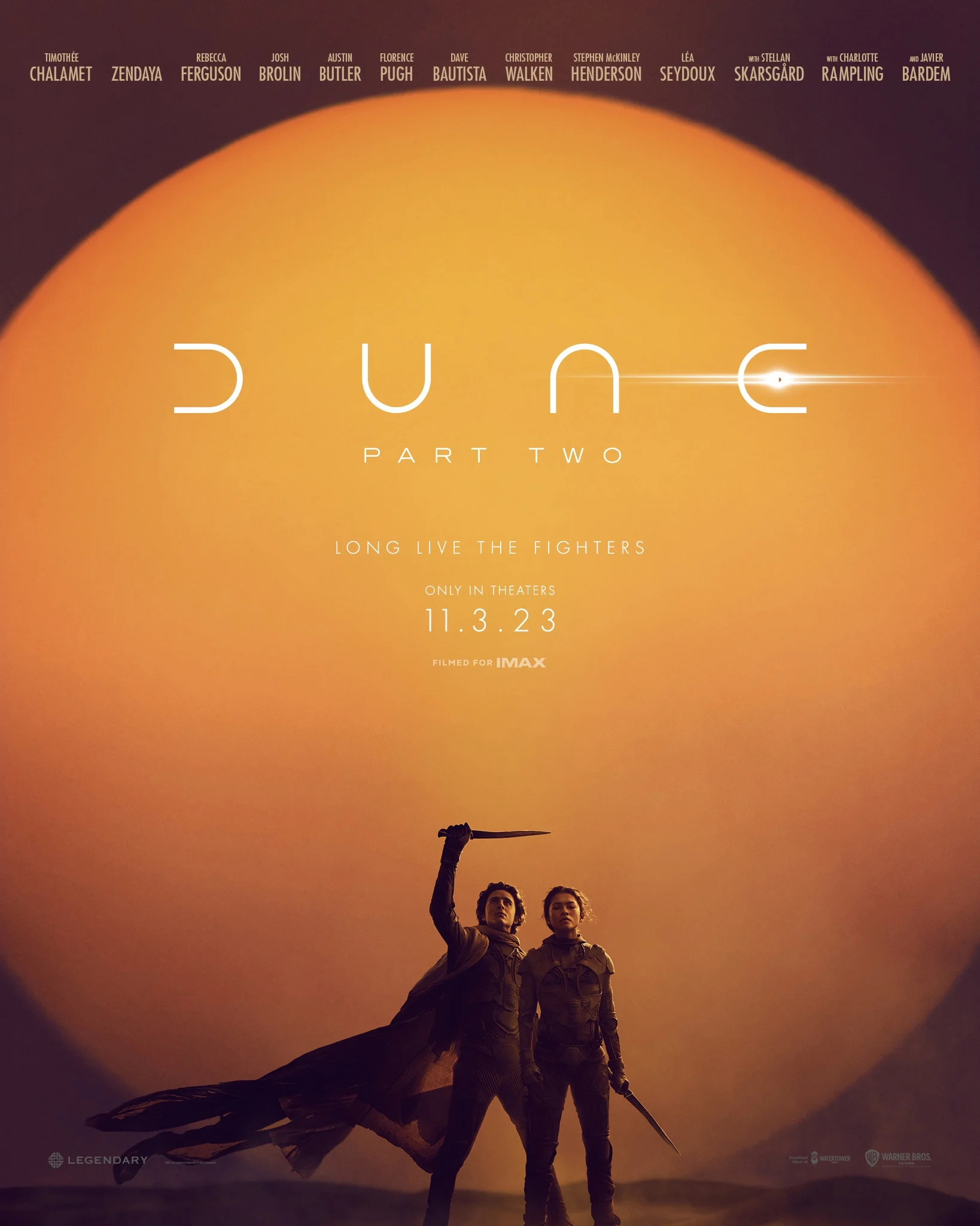 «Дюна 2» Дени Вильнёва получила первый атмосферный тизер и эффектный постер - фото 1