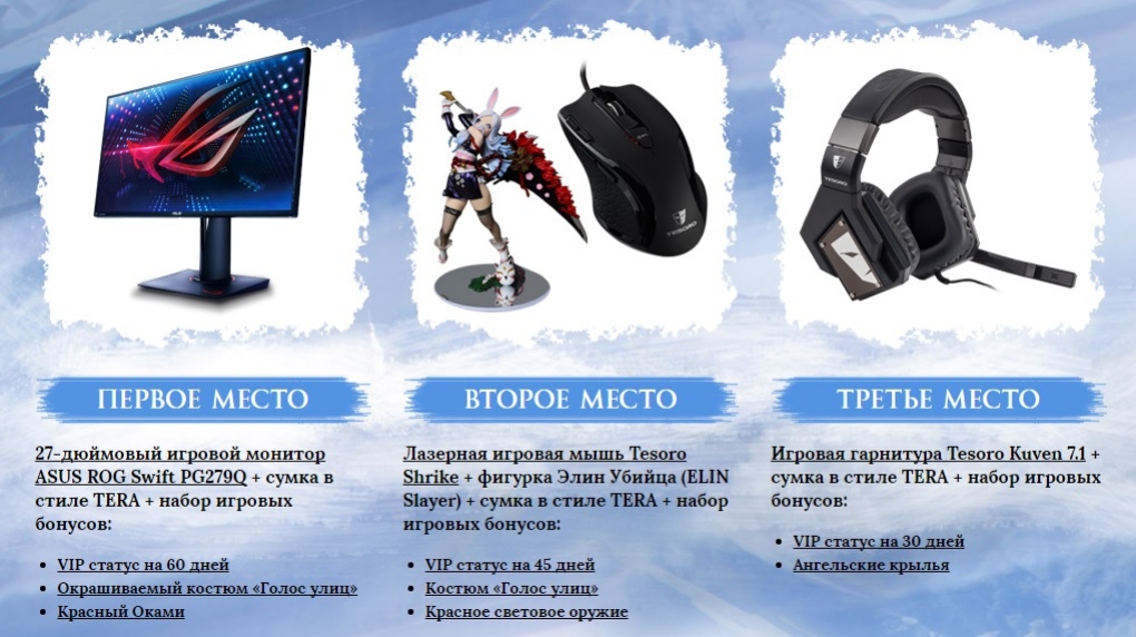 Итоги конкурса по TERA: монитор ASUS нашел своего обладателя! - изображение 4 Итоги конкурса по TERA: монитор ASUS нашел своего обладателя! - фото 4