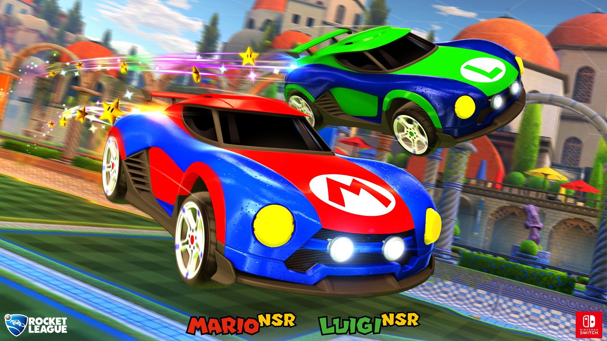 Mario и Luigi появятся в Rocket League на Switch - изображение обложка