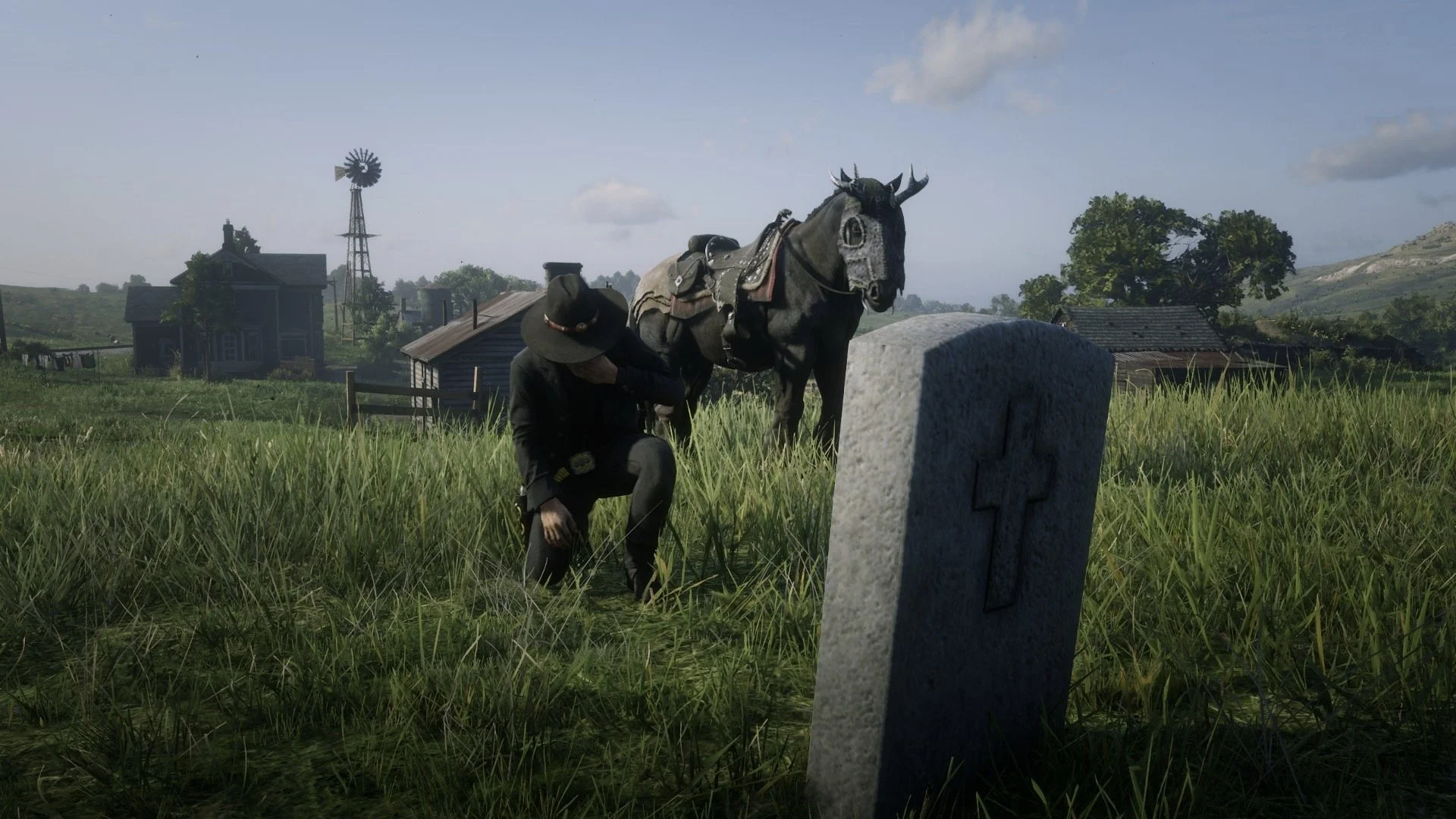 «Покойся с миром»: в Red Dead Online проходят похороны игры - фото 8