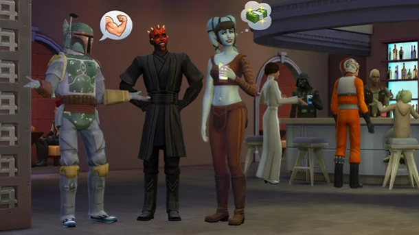 В The Sims 4 добавили трех новых персонажей из «Звездных войн» - фото 1