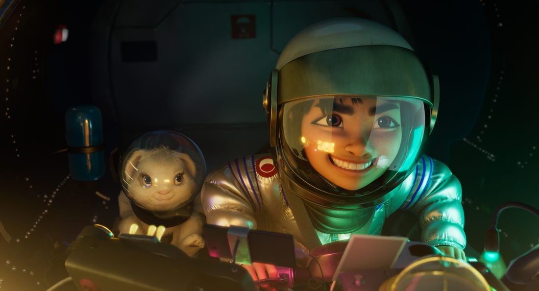 Появился трейлер анимационного мюзикла Netflix «До Луны» - изображение обложка