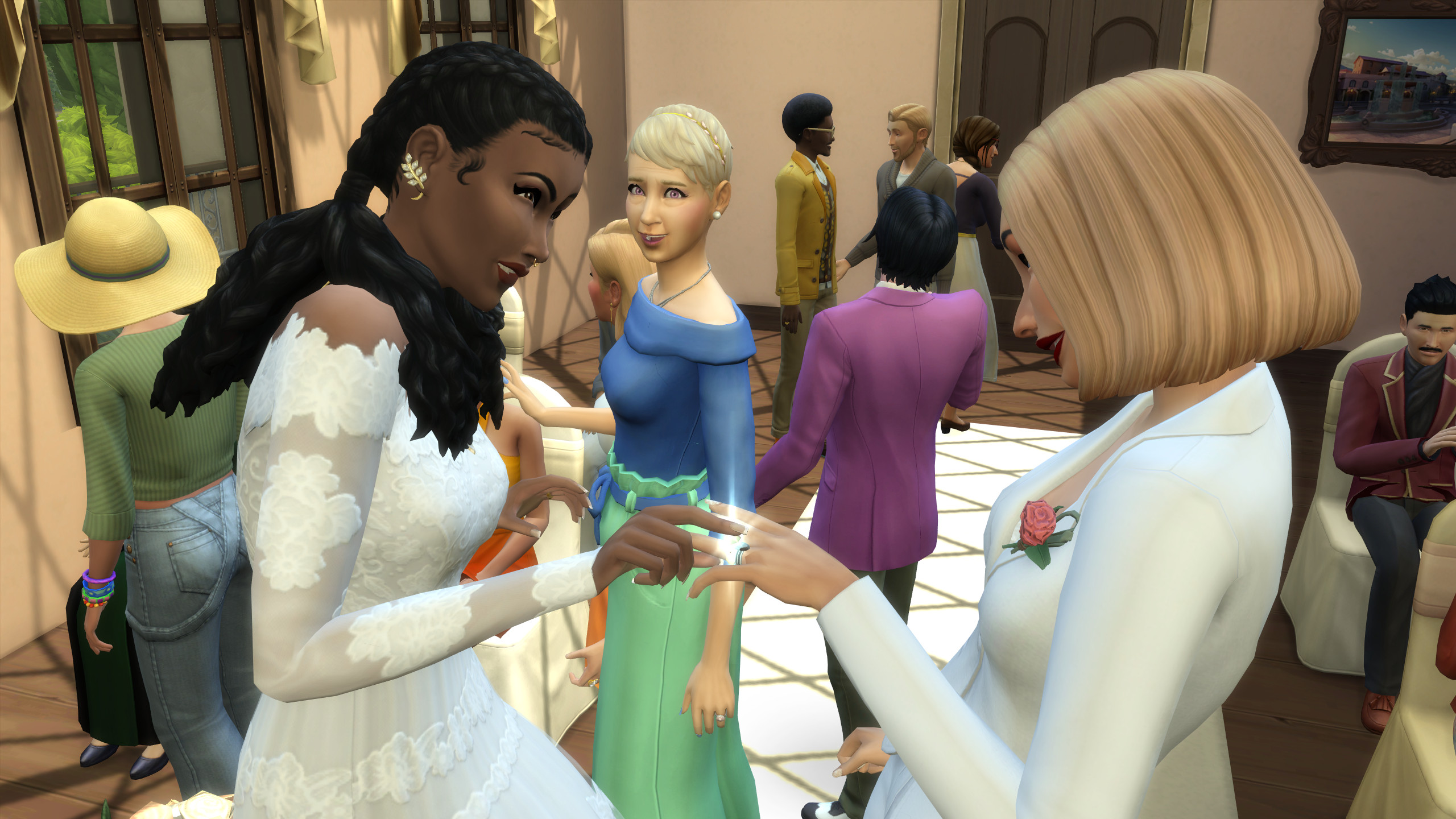 Дополнение «Свадебные истории» для The Sims 4 получило масштабный патч - изображение обложка