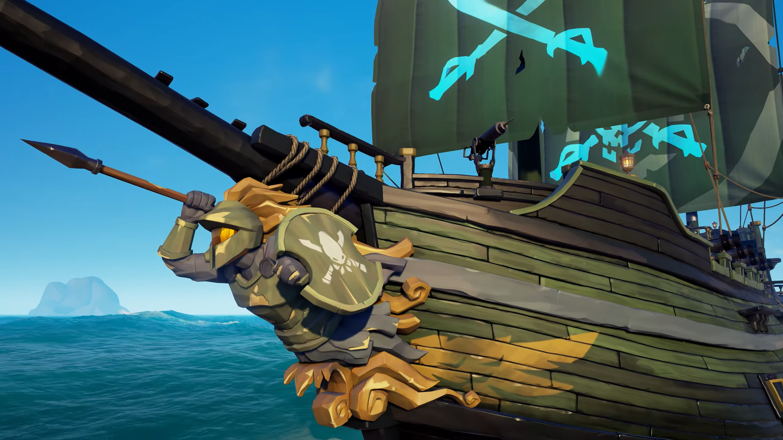 В Sea of Thieves появится косметика, вдохновлённая Halo — с 24 ноября - изображение обложка