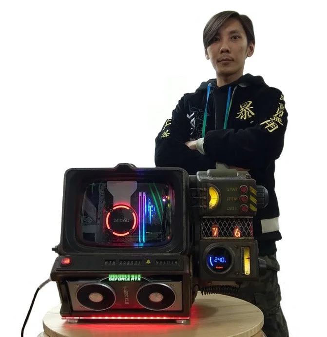 На Taipei Game Show 2019 показали Pip-Boy с графикой RTX 2080 Ti - фото 1