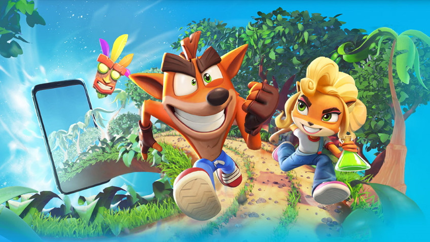 Crash Bandicoot: On the Run выйдет весной 2021 года - изображение обложка
