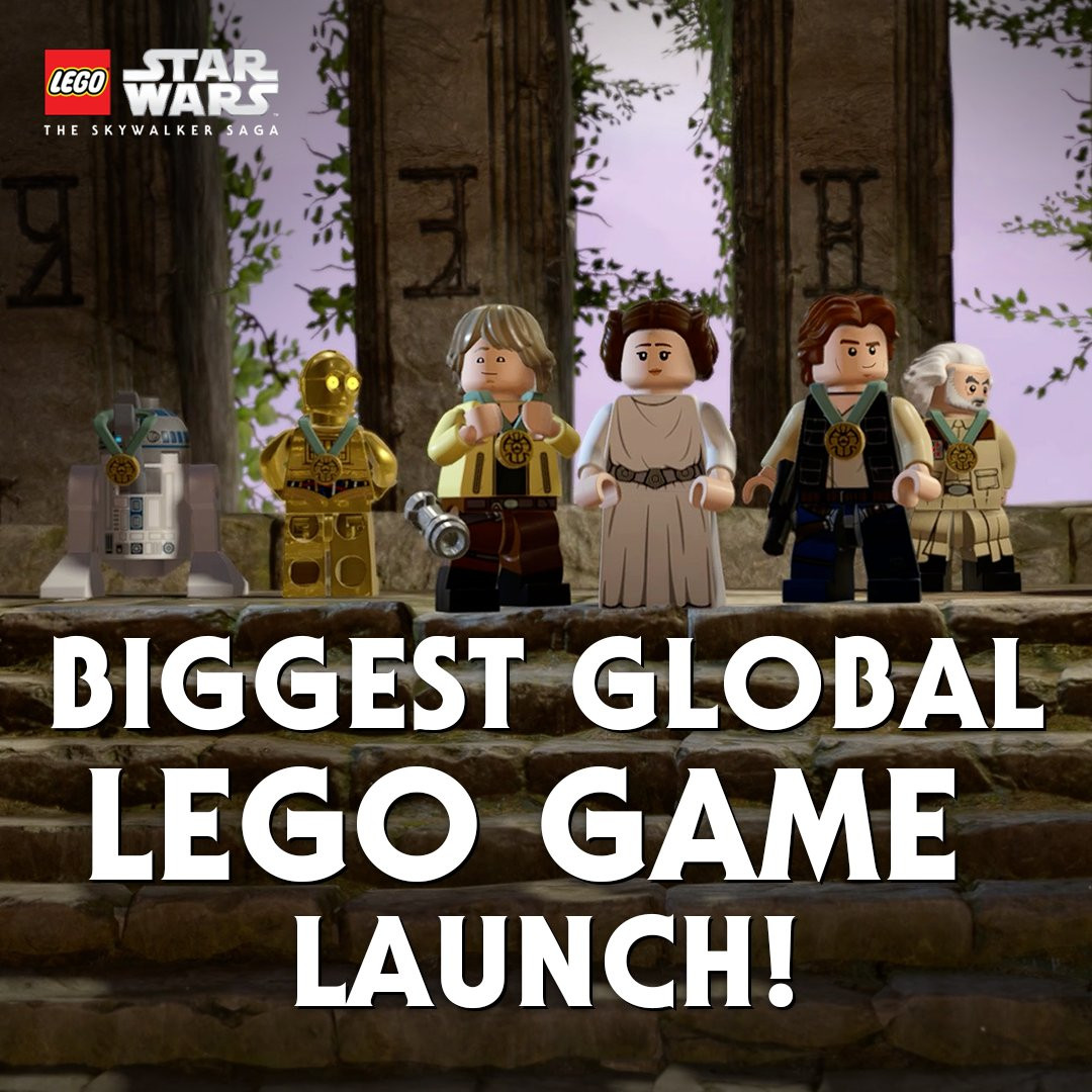 У LEGO Star Wars: The Skywalker Saga — лучший старт среди всех LEGO-игр - изображение 1 У LEGO Star Wars: The Skywalker Saga — лучший старт среди всех LEGO-игр - фото 1