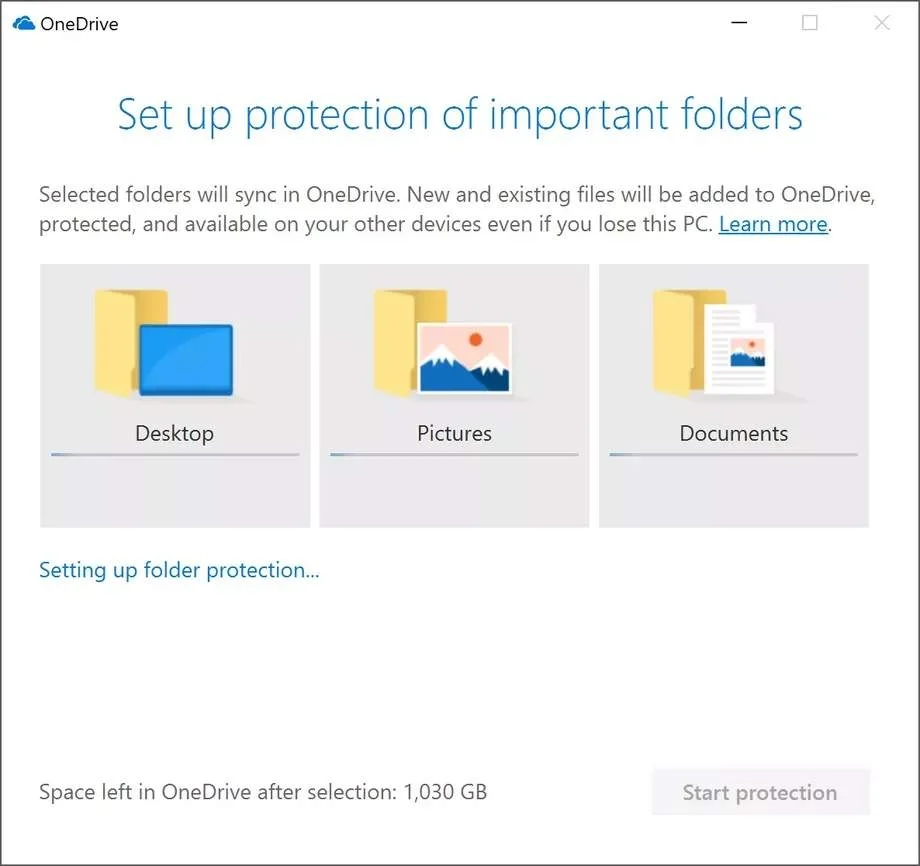 Сервис OneDrive научился создавать автоматические бэкапы важных данных - фото 1