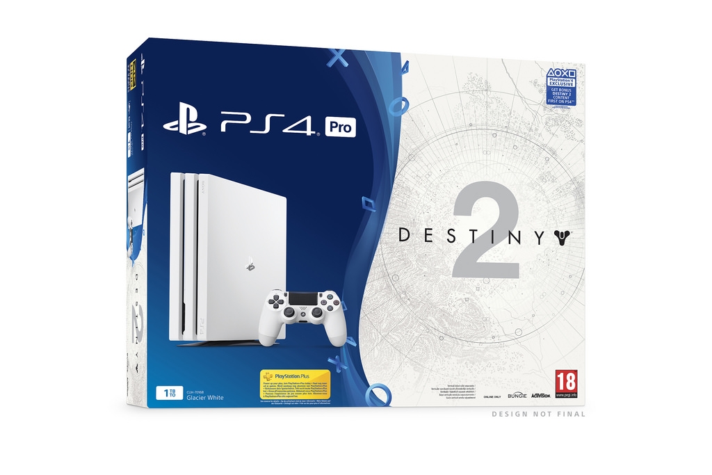 Белая PS4 Pro выйдет в комплекте с Destiny 2 - изображение 3 Белая PS4 Pro выйдет в комплекте с Destiny 2 - фото 3