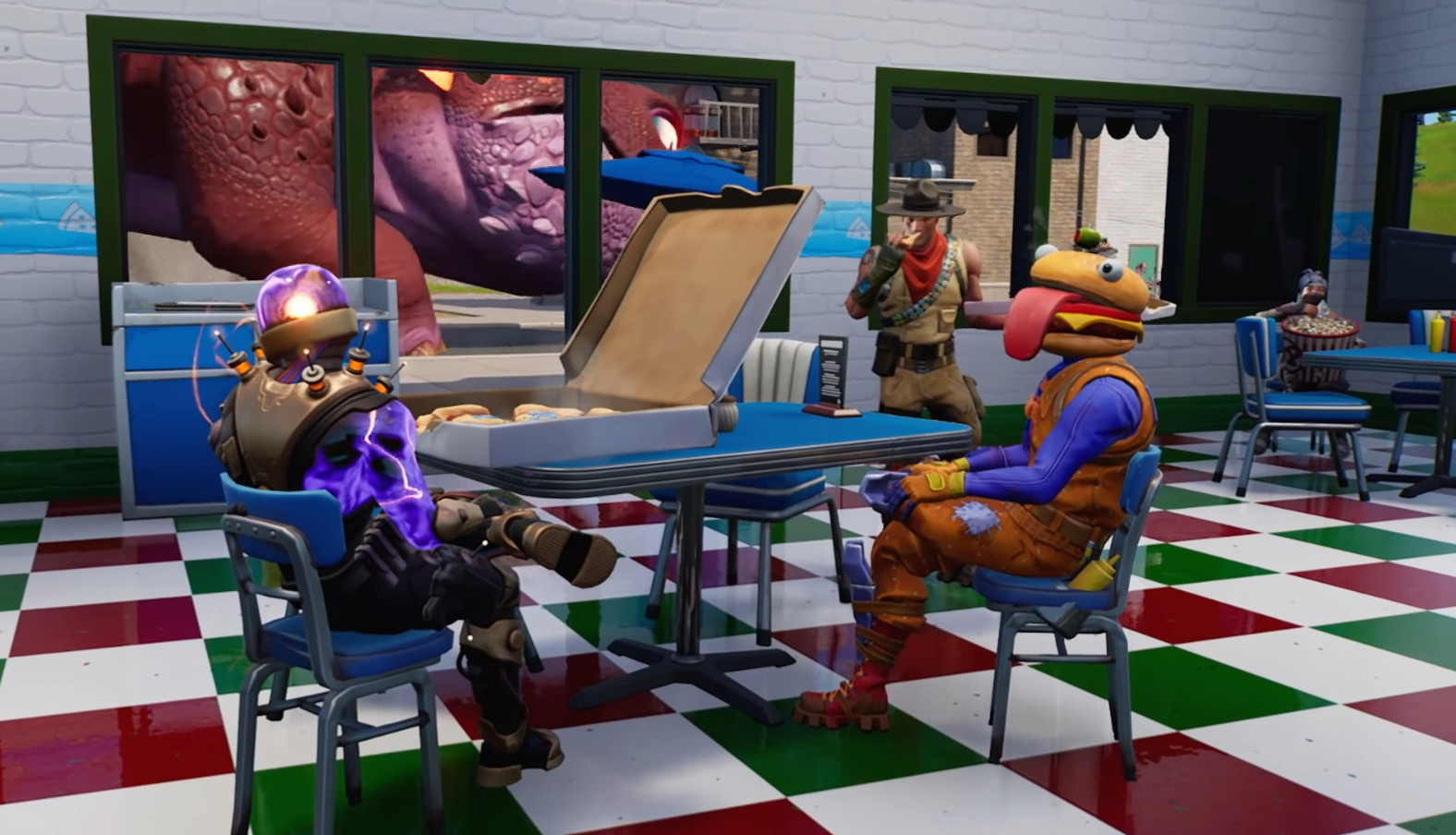 В Fortnite добавили пиццу для восстановления здоровья и щитов - изображение обложка