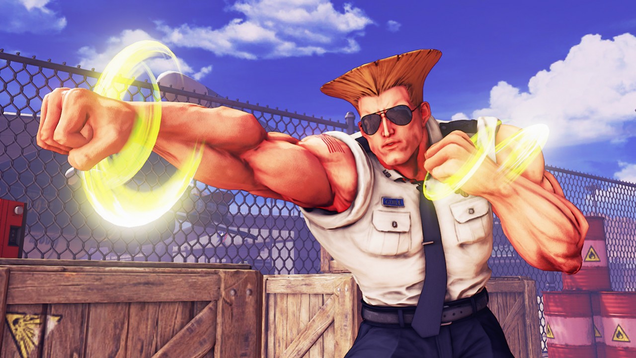 Гайл возвращается в Street Fighter 5 - изображение обложка