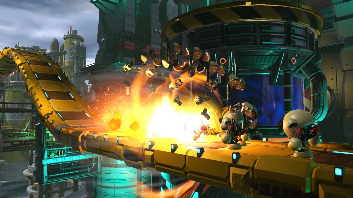 Новые изображения из Sonic Forces показали Аватара в действии - фото 2