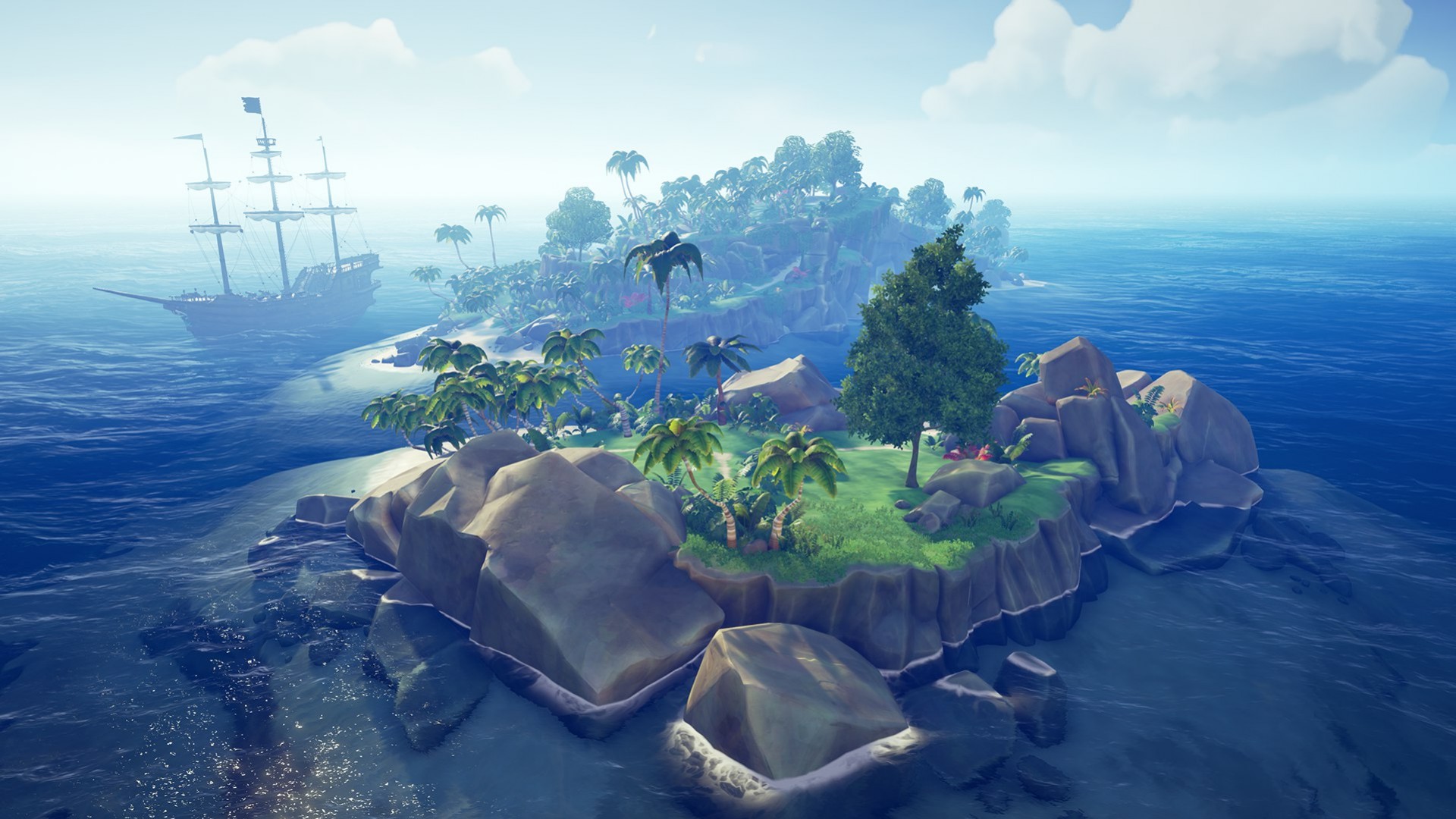 Создатели Sea of Thieves показали красочные локации - изображение обложка