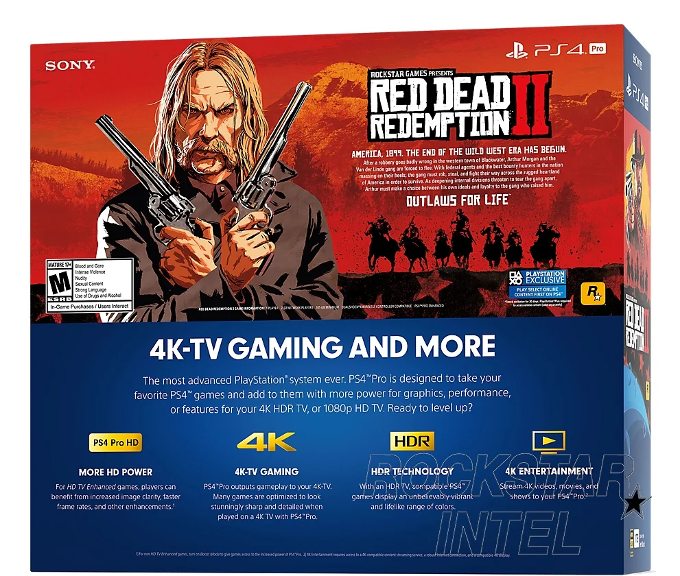 СМИ: Red Dead Redemption 2 займёт 105 ГБ свободного места на PS4 - фото 1