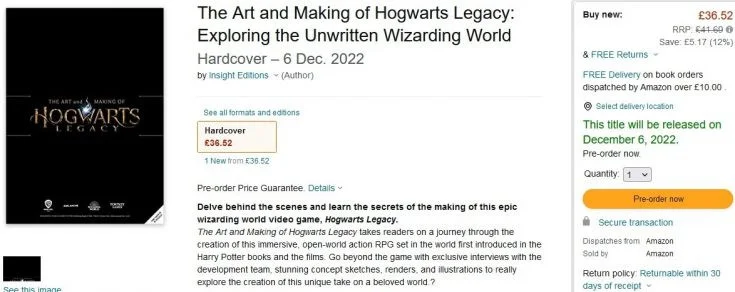 Релиз Hogwarts Legacy может состояться 6 декабря - фото 1