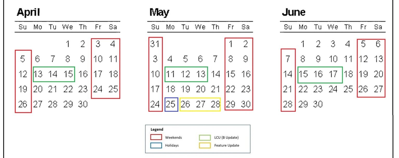 СМИ: Microsoft случайно назвала дату следующего крупного обновления - изображение 1 СМИ: Microsoft случайно назвала дату следующего крупного обновления - фото 1