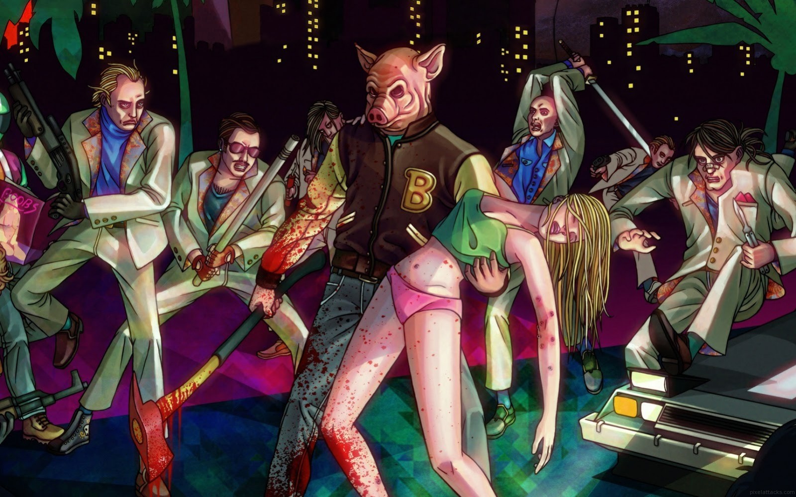 Hotline Miami 2: Wrong Number выйдет в начале следующего года - изображение обложка