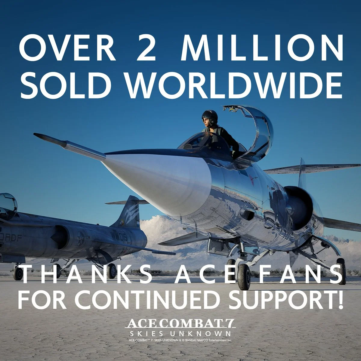 Ace Combat 7: Skies Unknown разошлась тиражом 2 млн копий - фото 1