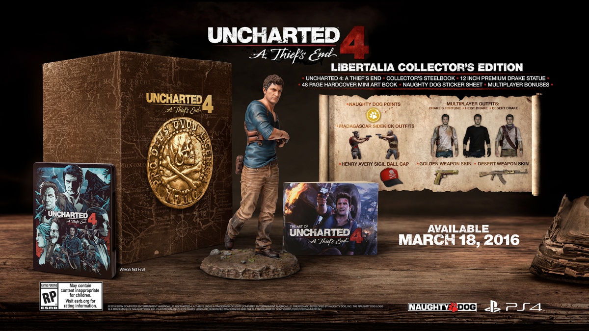 Sony назвала точную дату выхода Uncharted 4: A Thief’s End - изображение 2 Sony назвала точную дату выхода Uncharted 4: A Thief’s End - фото 2