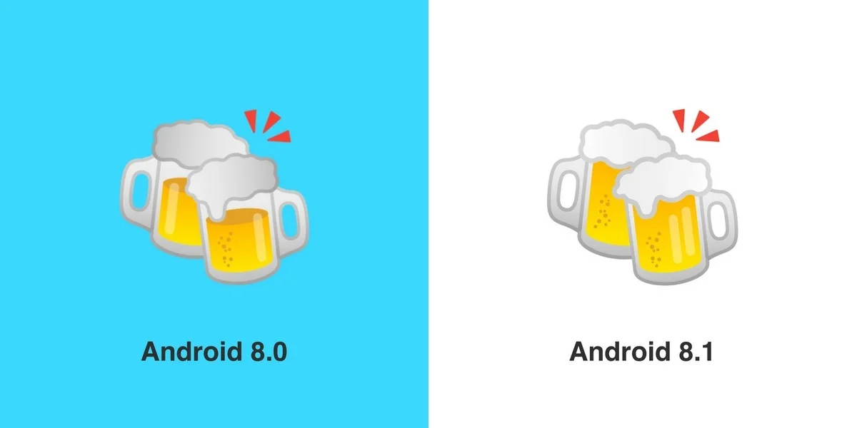 Google исправила эмодзи с бургерами и пивом - фото 2