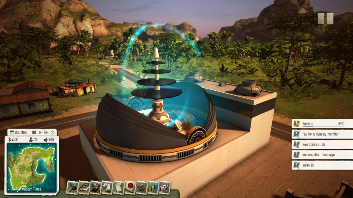 В новом DLC для Tropico 5 Эль Президенте станет настоящим суперзлодеем - фото 3