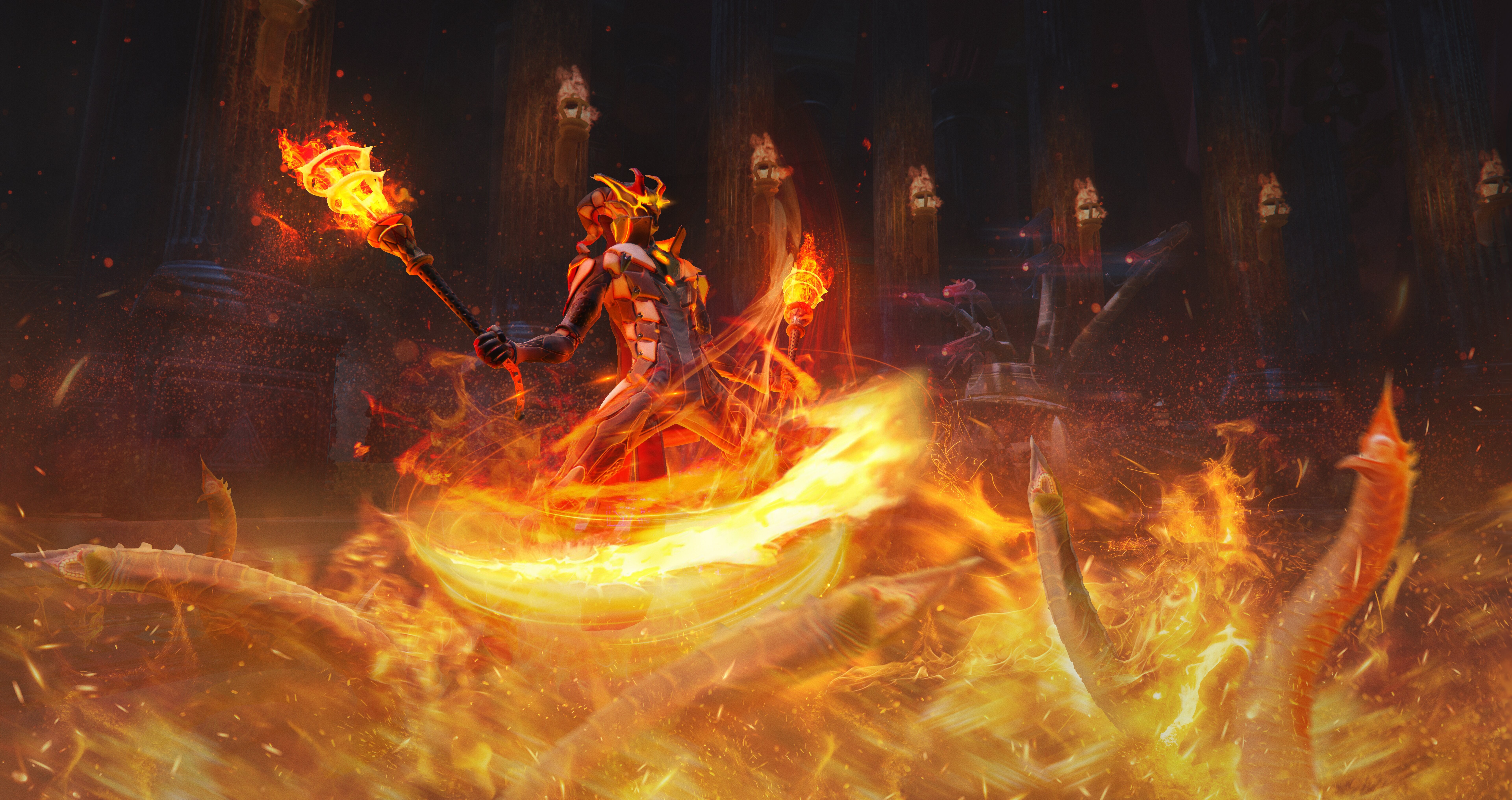В обновлении «Из пламени» в Skyforge появятся пироманты - изображение обложка