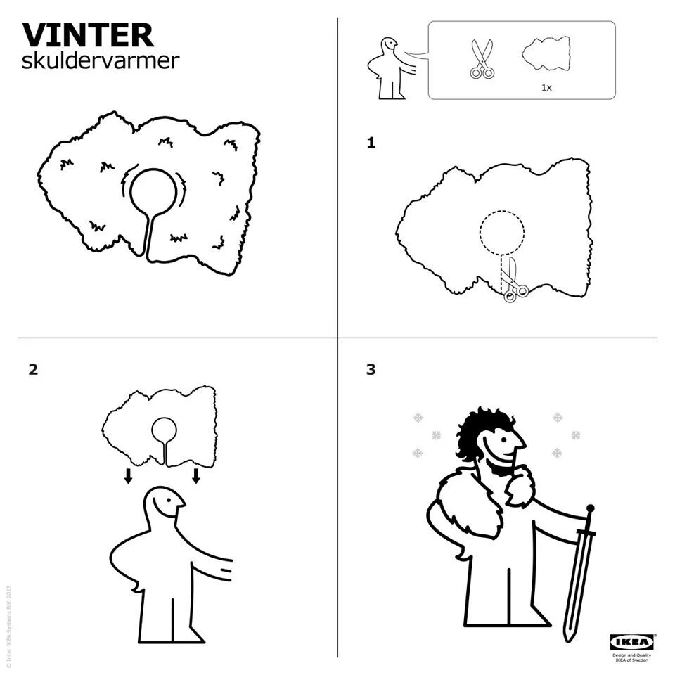 Как превратить ковер IKEA в накидку из «Игры престолов»? - фото 1