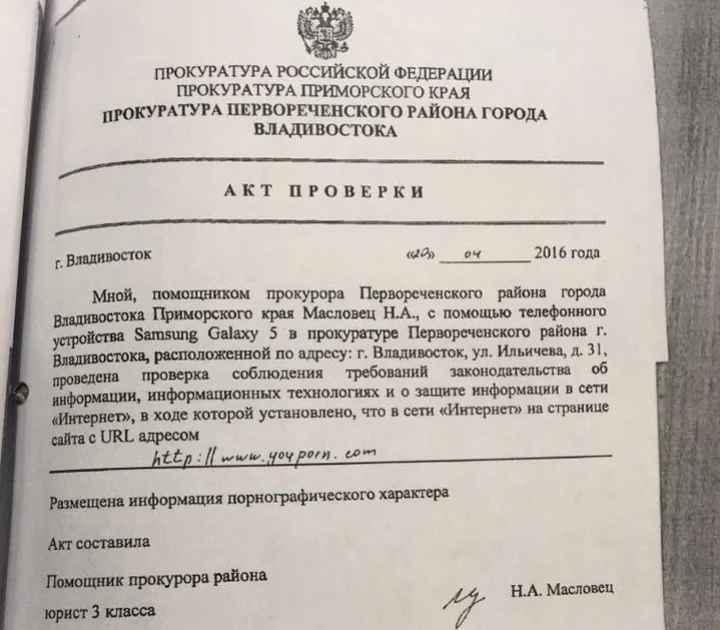 Приморский адвокат рассказал об отмене решения по блокировке YouPorn - фото 1
