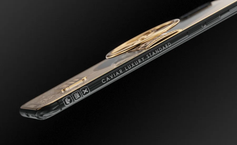 В России создали iPhone X с золотым вентилем - фото 5