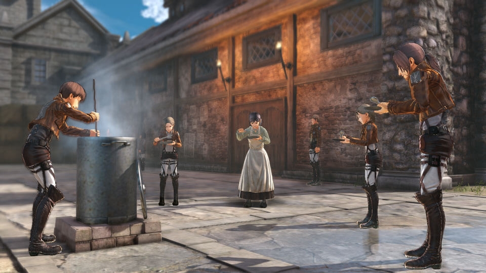 Авторы Attack on Titan 2 поделились новыми скриншотами - изображение 3 Авторы Attack on Titan 2 поделились новыми скриншотами - фото 3