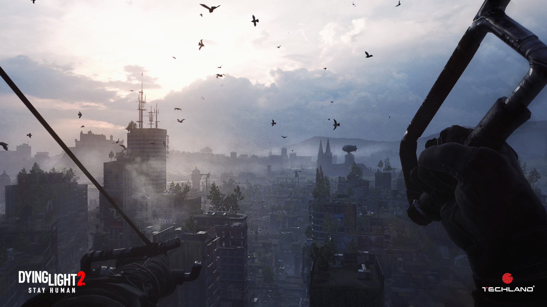 Паркур, сражения и анимация в геймплейном трейлере Dying Light 2: Stay Human - изображение обложка