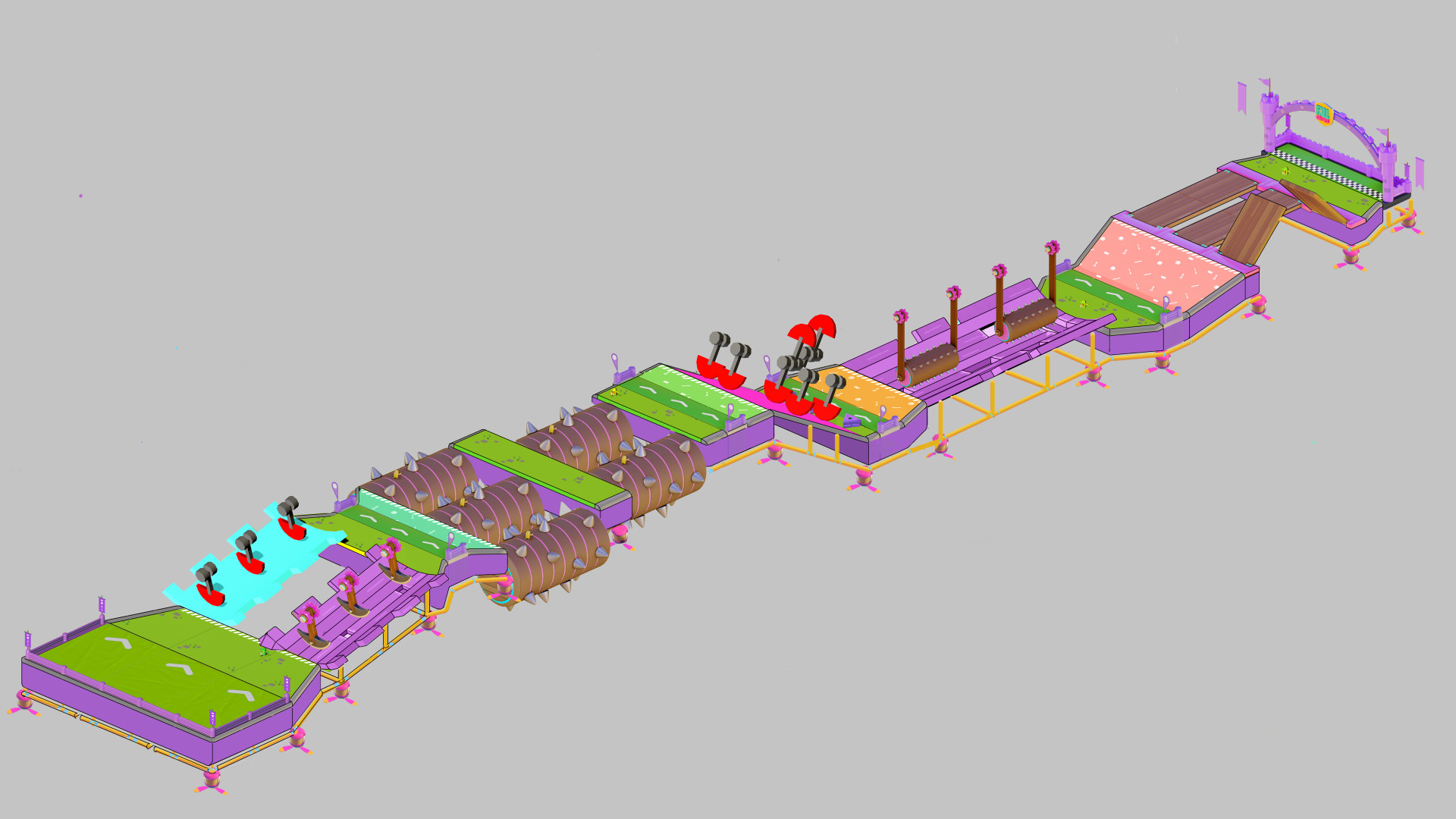 Авторы Fall Guys показали новый уровень из второго сезона - фото 1