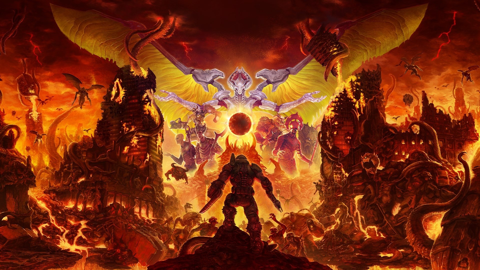 10 минут геймплея DOOM Eternal от печально известного журналиста Дина Такахаси - изображение обложка