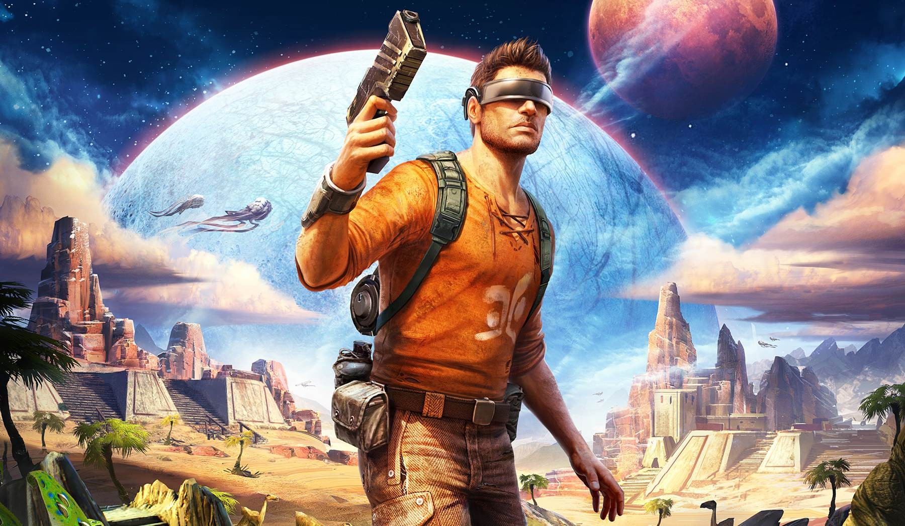 На новых кадрах из Outcast: Second Contact показали еще больше локаций - изображение обложка