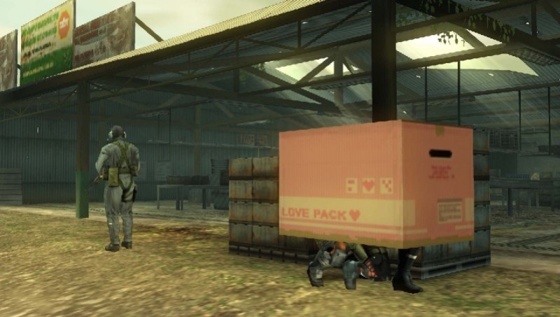 MGS: Peace Walker с дезодорантом, газировкой и чипсами - изображение обложка