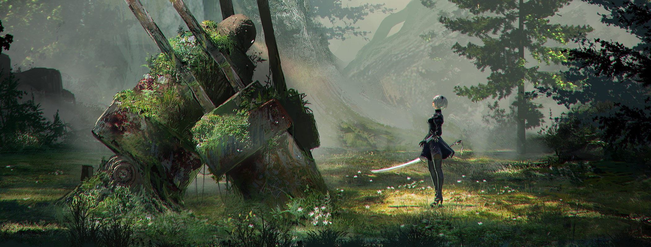 Саундтрек NieR: Automata выйдет на виниле на Западе - изображение обложка